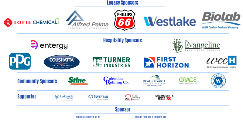 logos of meeting sponsors