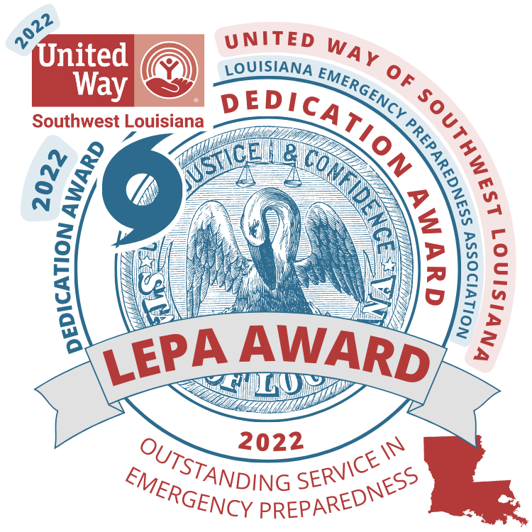 Louisiana Emergency Preparedness Award from Governor's Office of Homeland Security and Emergency Preparedness