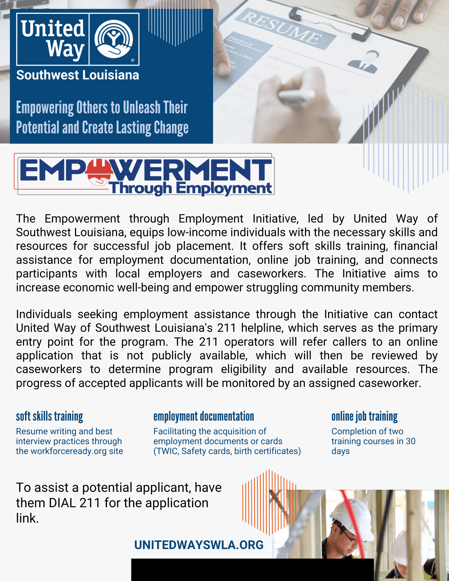 Empowerment flyer