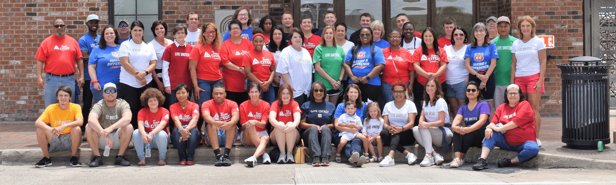 Volunteers at Day of Caring