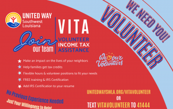 vita poster for volunteering